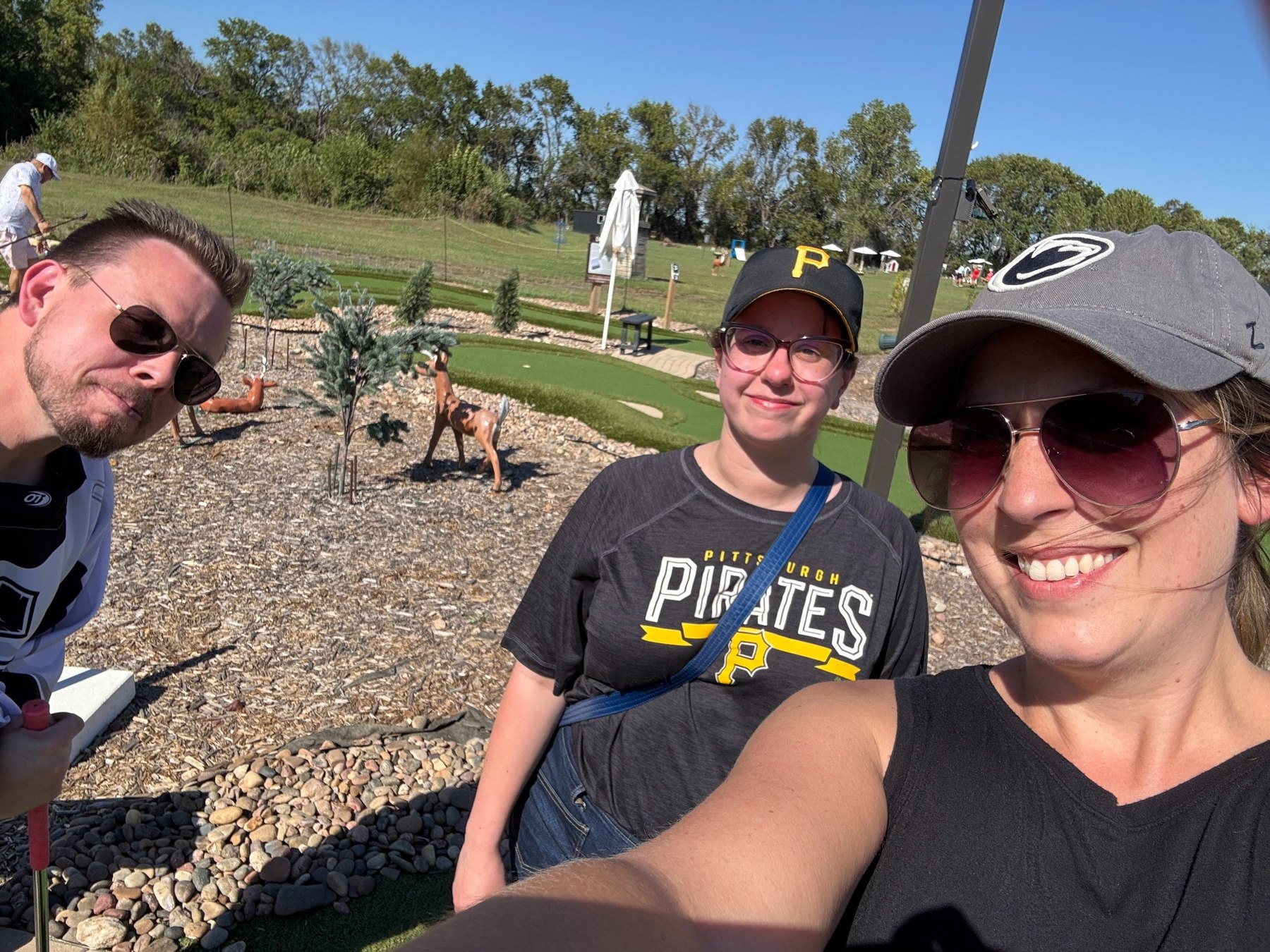 Friends on the course